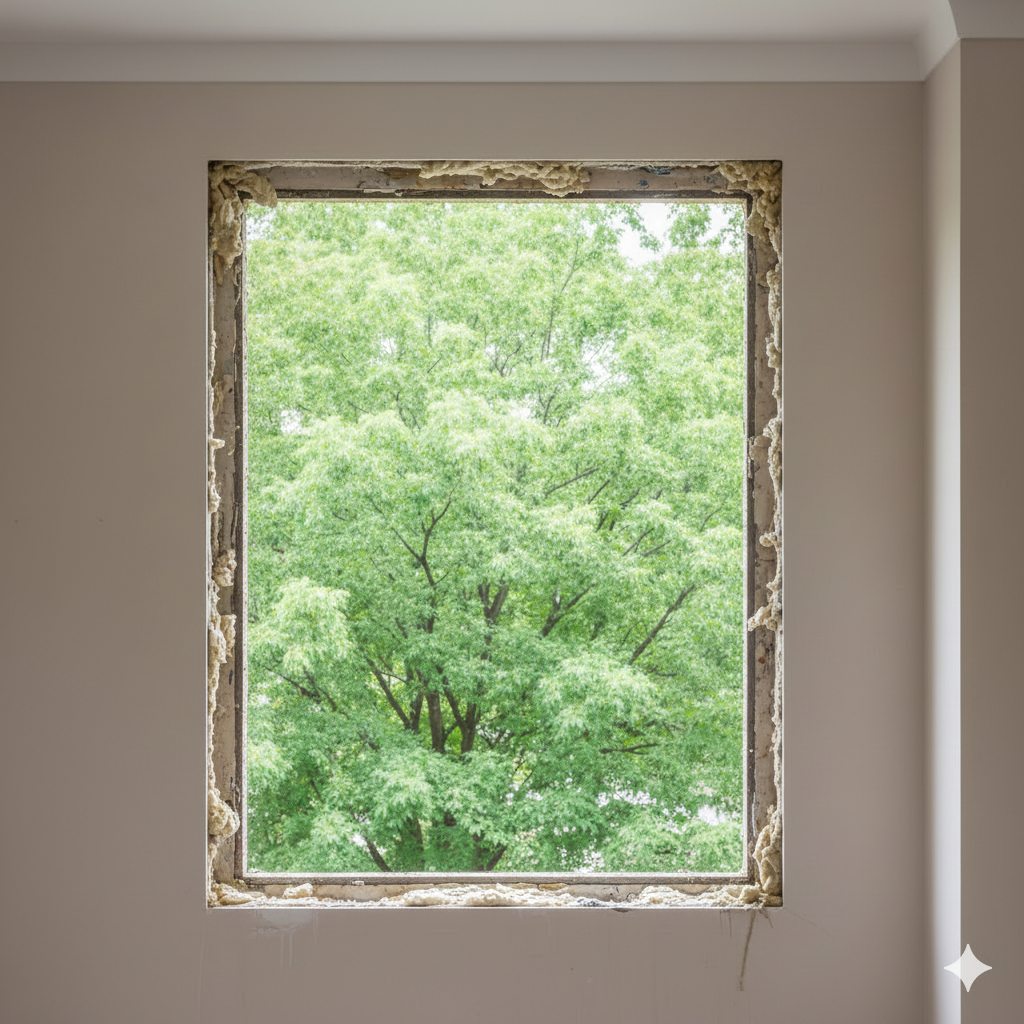 Подготовка оконного проема Подготовка оконного проема