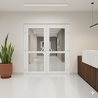 Межкомнатные пластиковые двери